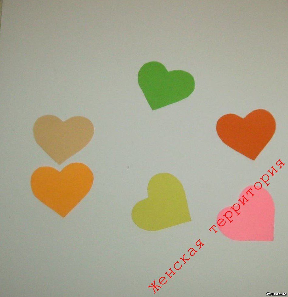 Дерево любви своими руками сердца